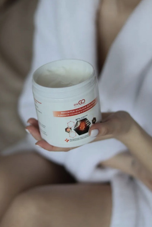 Dctr.Go Фитокрем бальзам для тела и ног в области суставов 500 мл в Новороссийске 